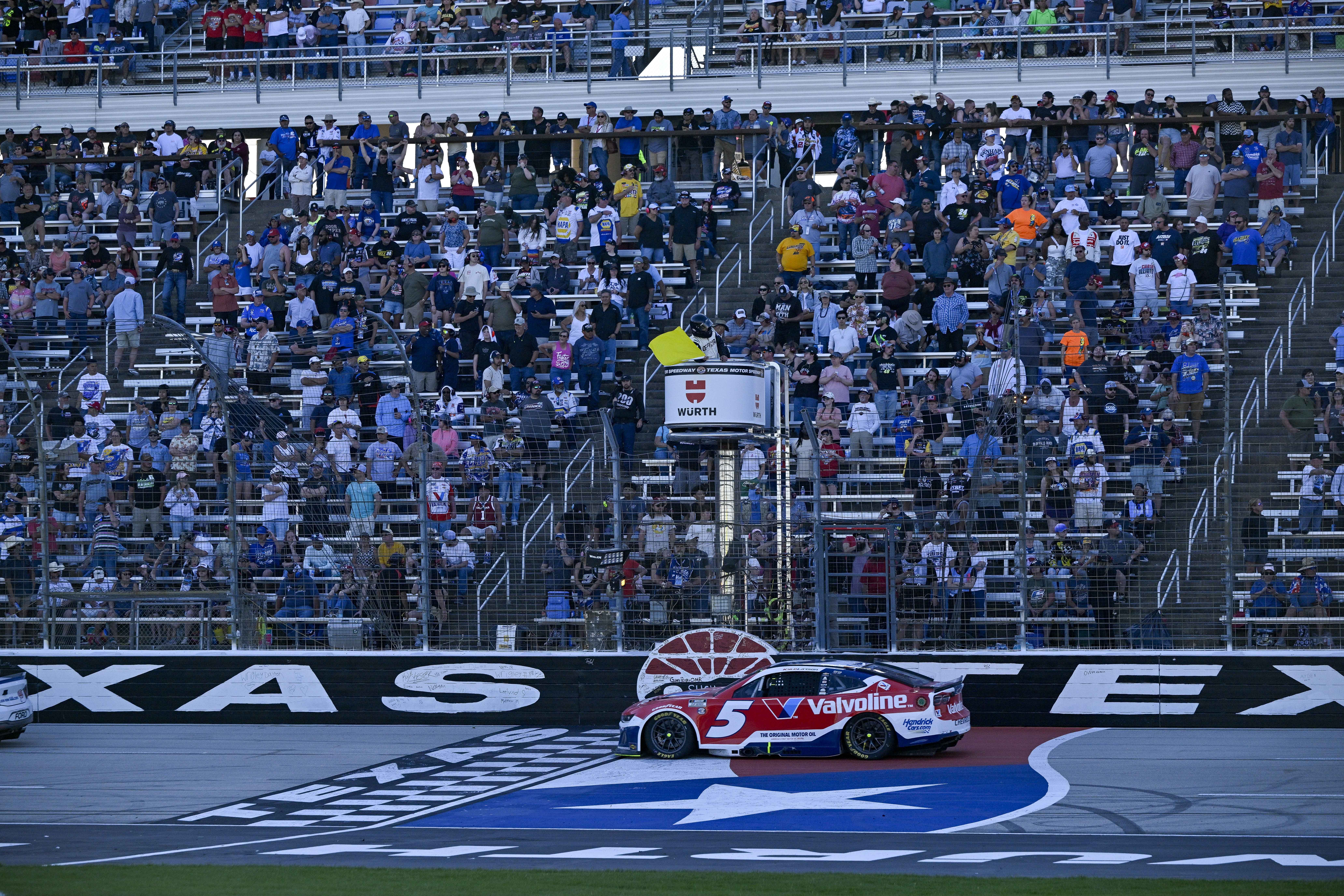 NASCAR Cup Series driver Kyle Larson at Texas Motor Speedway - Source: Imagn